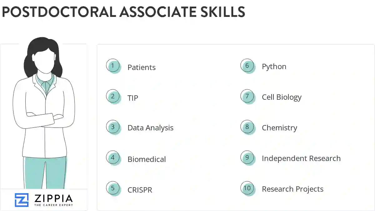 Postdoctoral associate skills