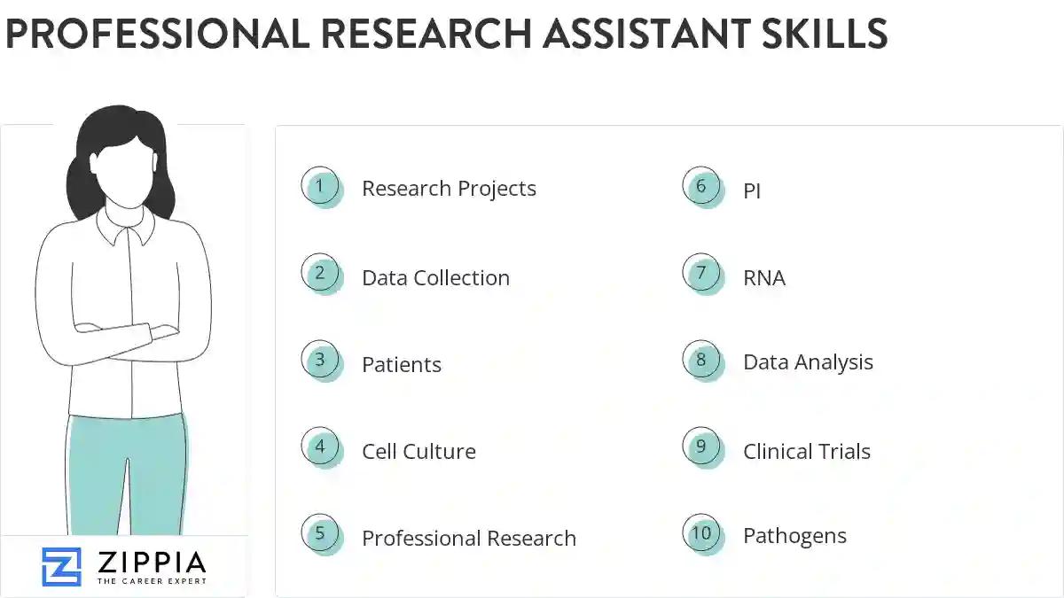Professional research assistant skills