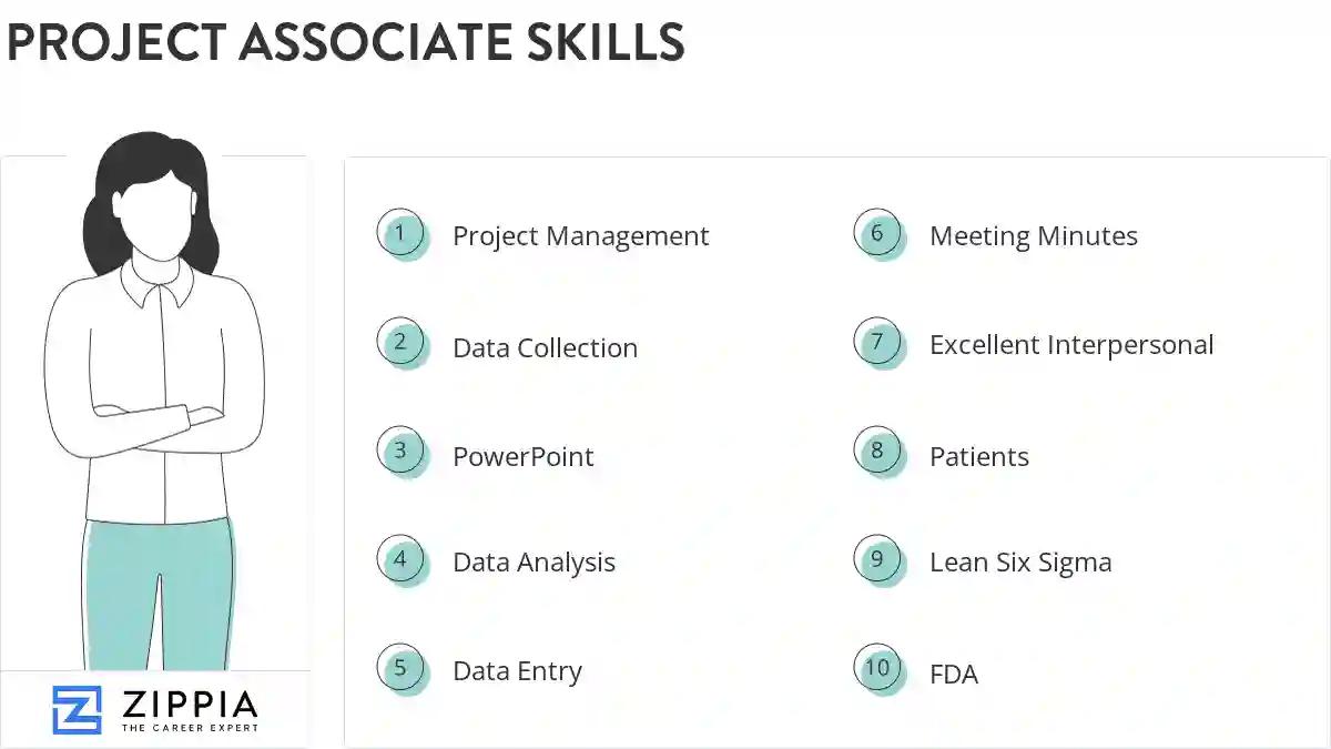 Project associate skills