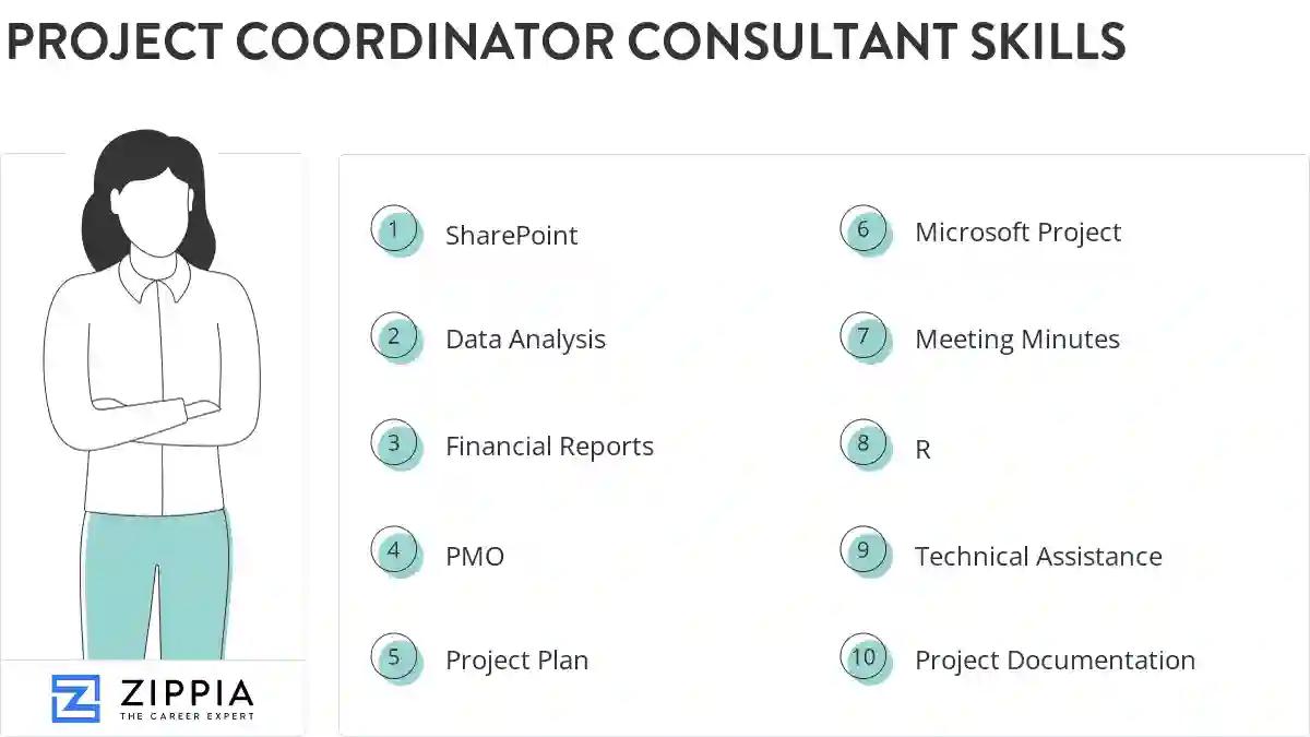 Project coordinator consultant skills