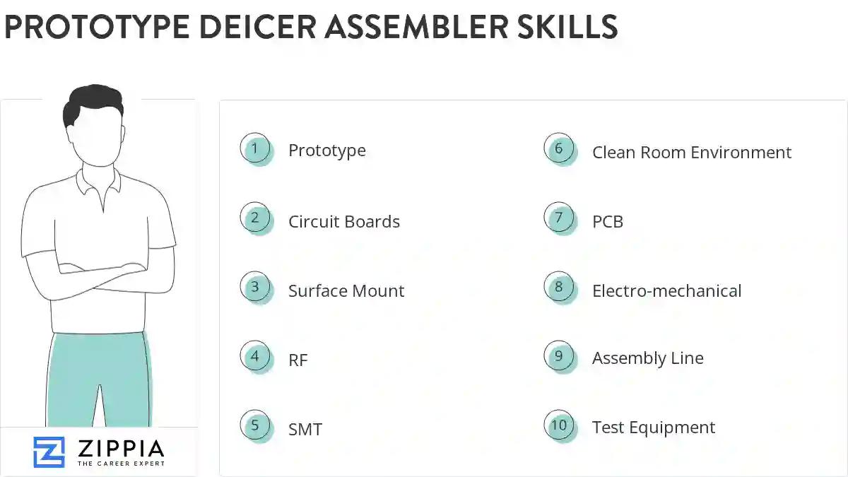 Prototype deicer assembler skills