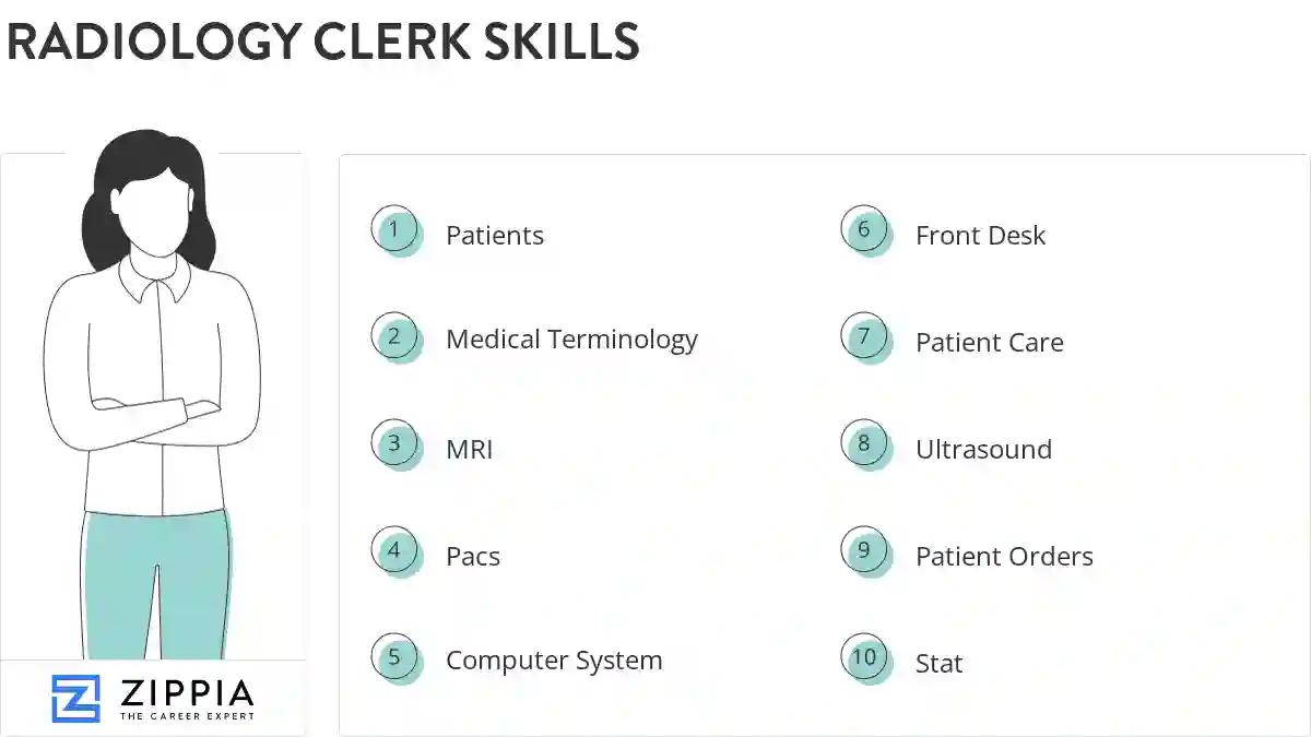 Radiology clerk skills