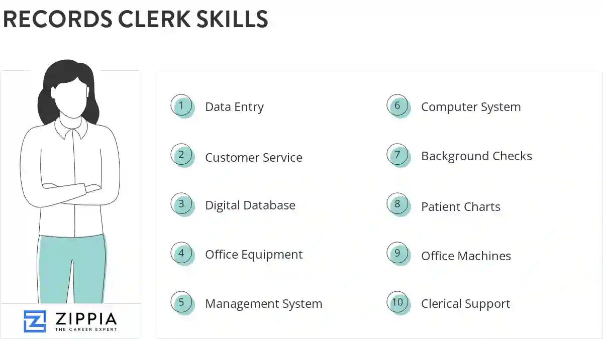 Records clerk skills
