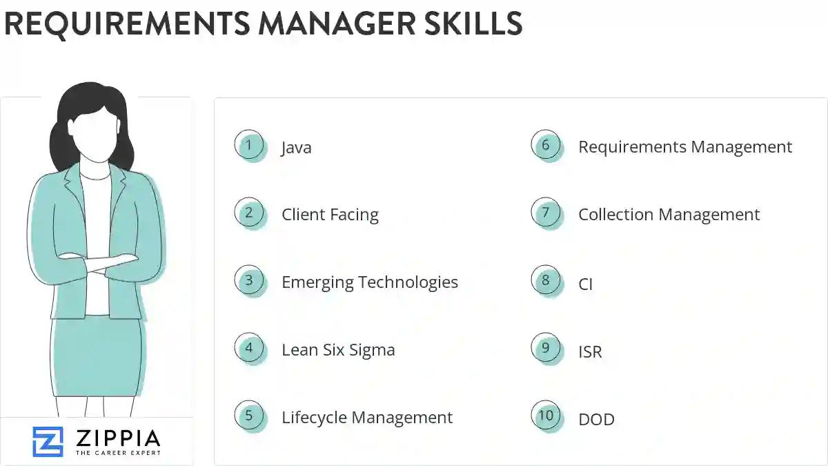 Requirements manager skills