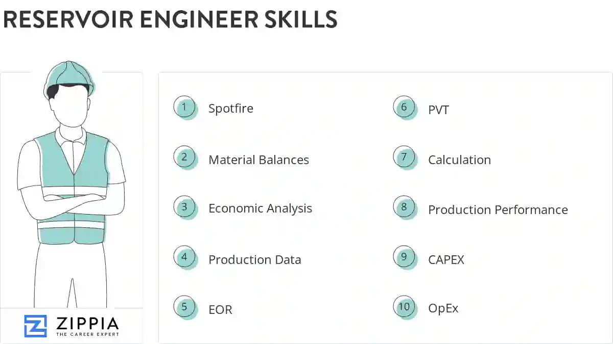 Reservoir engineer skills