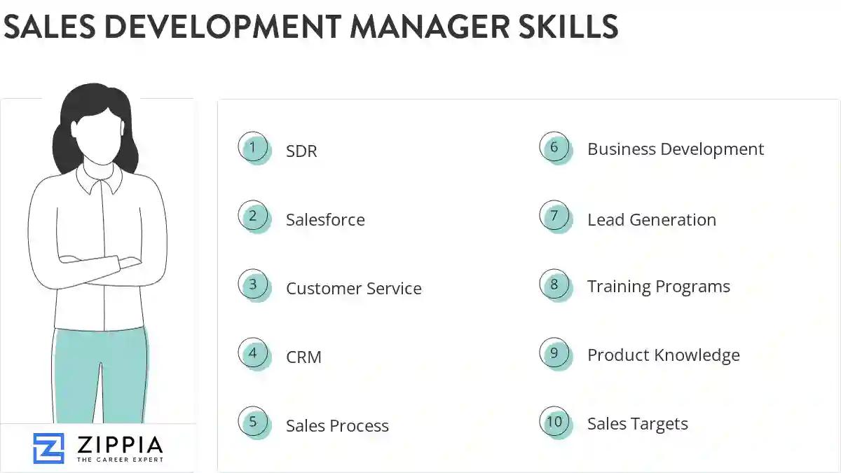 Sales development manager skills