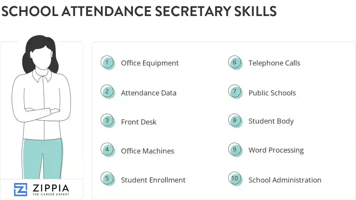 School attendance secretary skills