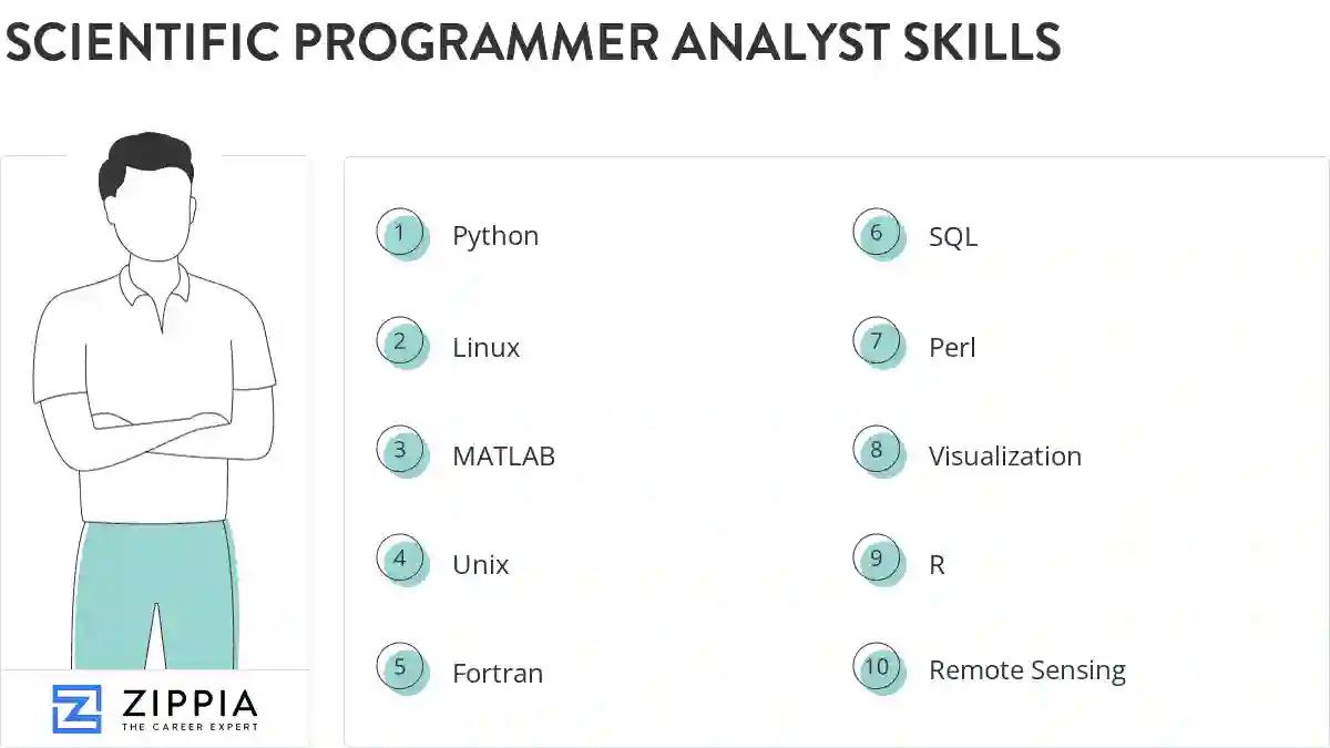 Scientific programmer analyst skills