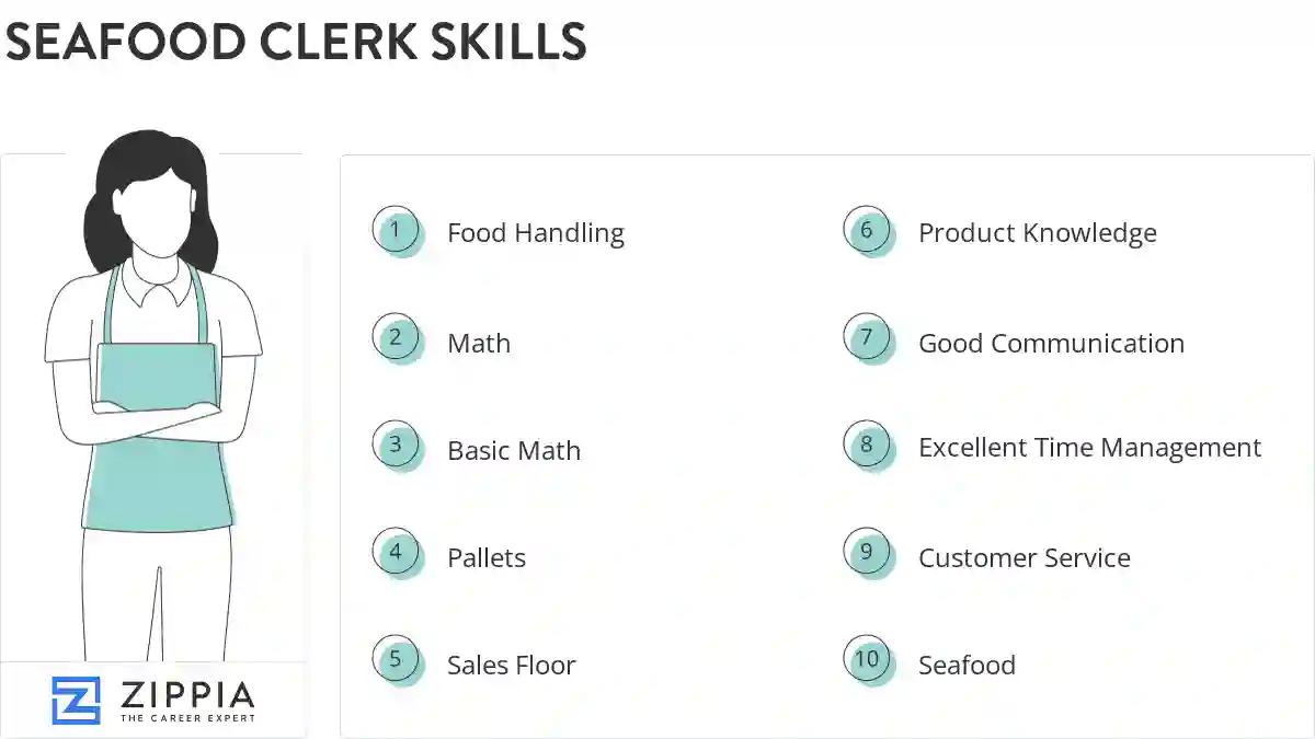 Seafood clerk skills