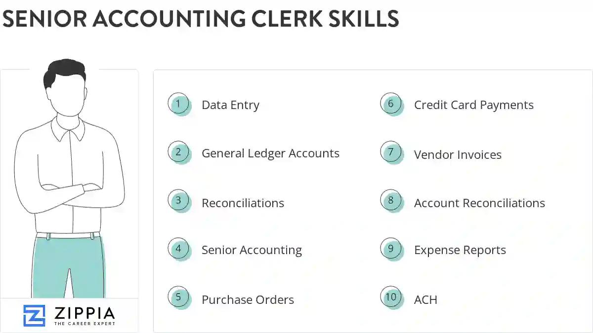 Senior accounting clerk skills