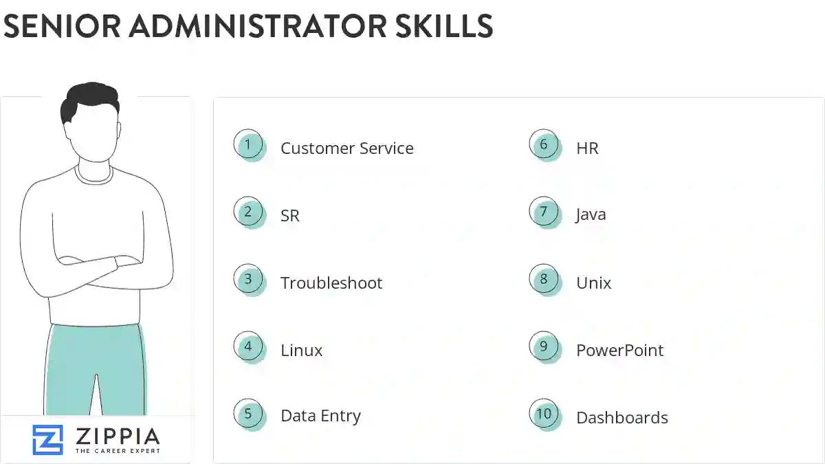 Senior administrator skills