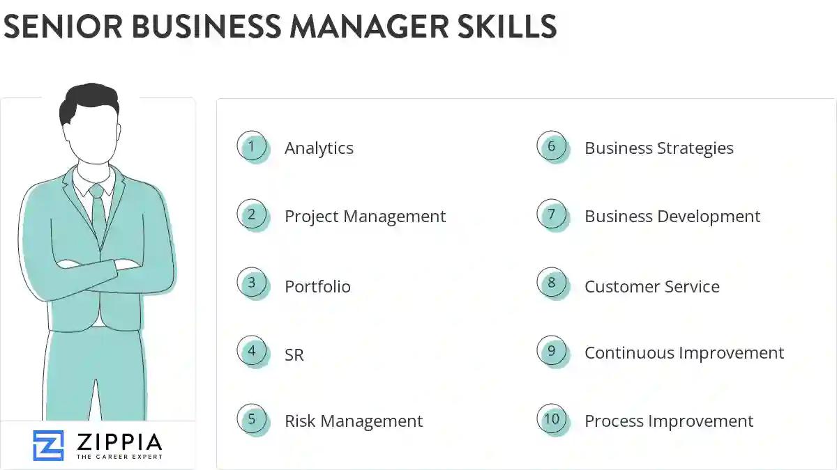Senior business manager skills