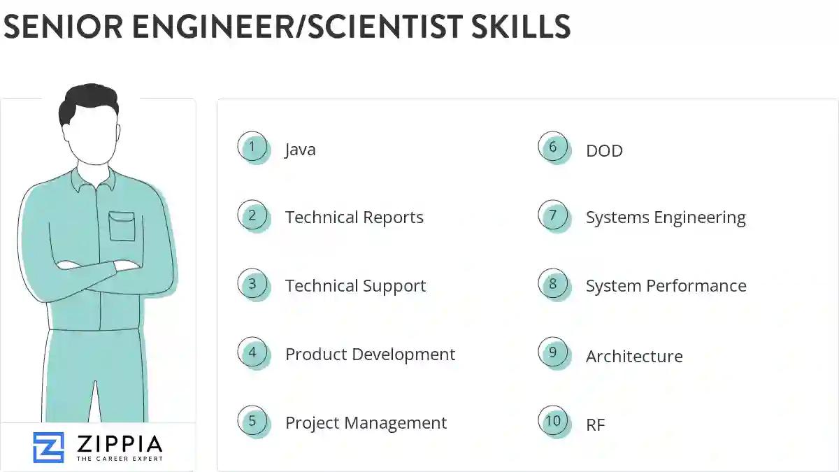 Senior engineer/scientist skills