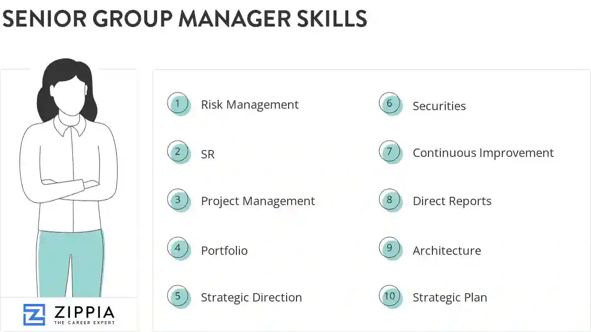 Senior group manager skills