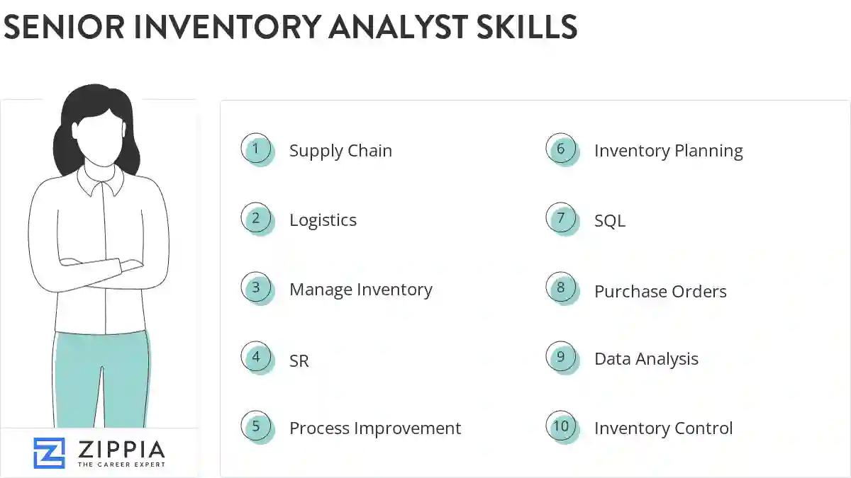 Senior inventory analyst skills