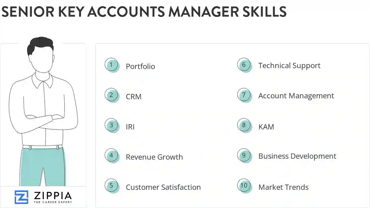 Senior key accounts manager skills
