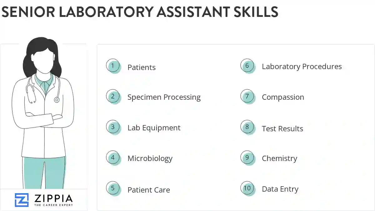 Senior laboratory assistant skills
