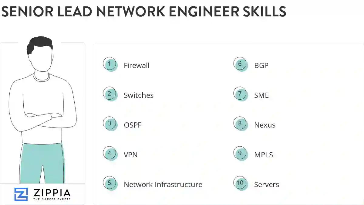 Senior lead network engineer skills