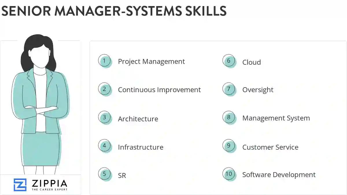 Senior manager-systems skills