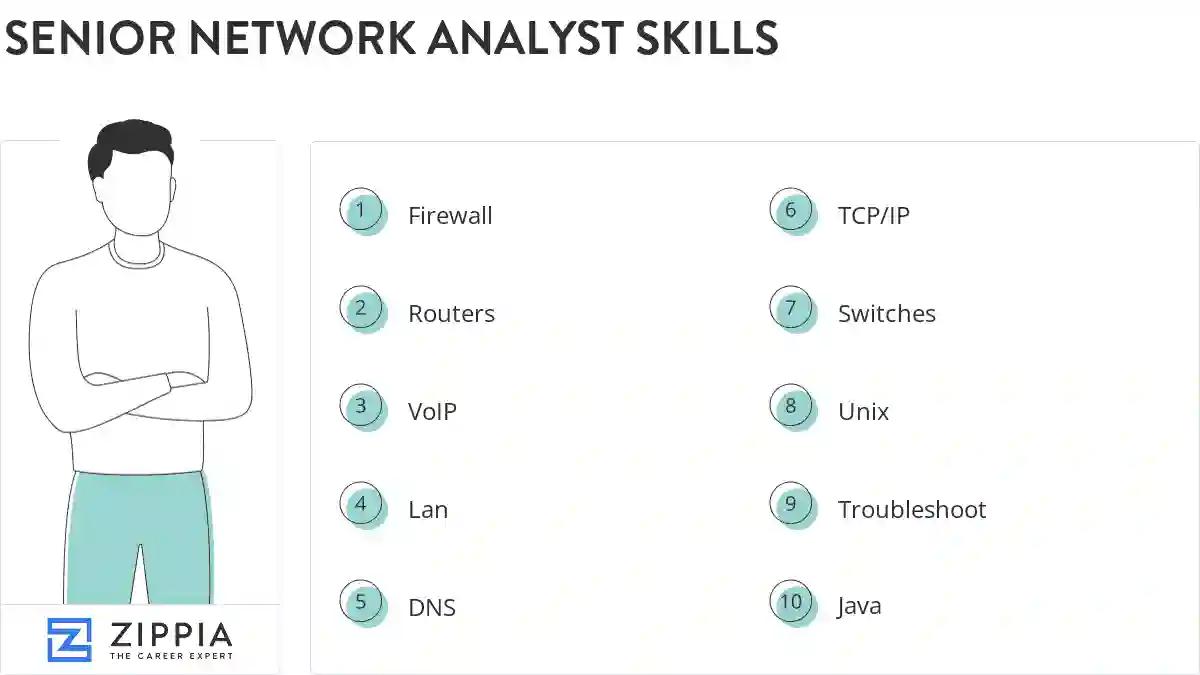 Senior network analyst skills
