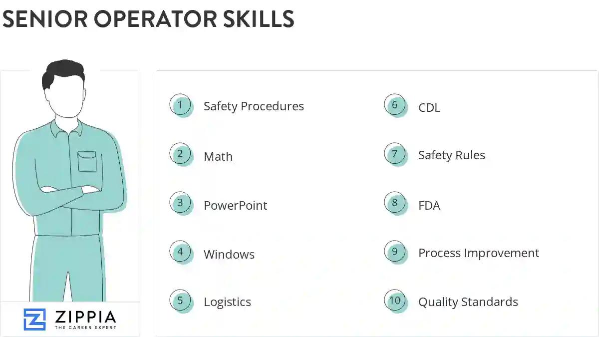 Senior operator skills