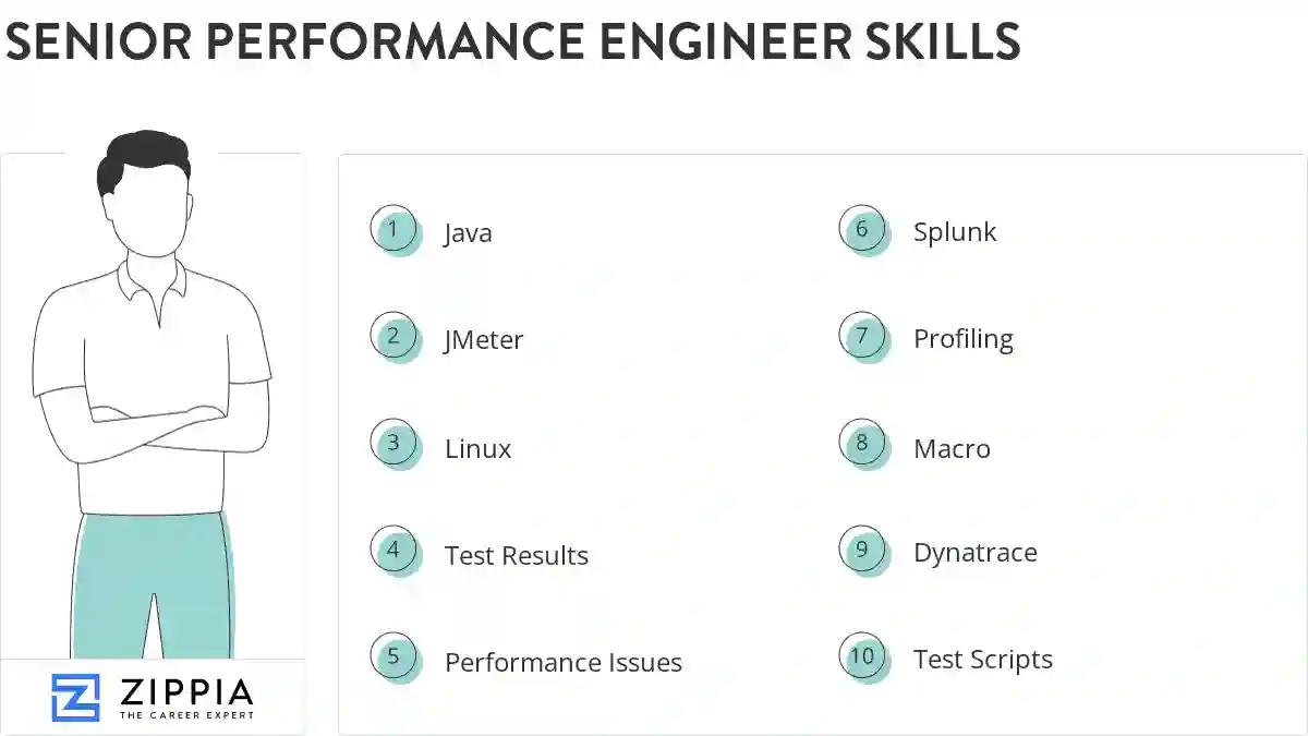 Senior performance engineer skills