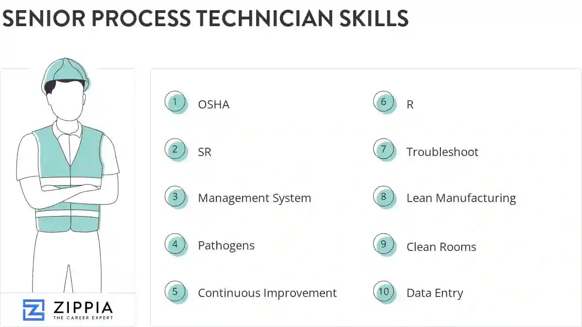 Senior process technician skills
