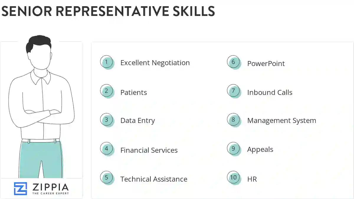 Senior representative skills