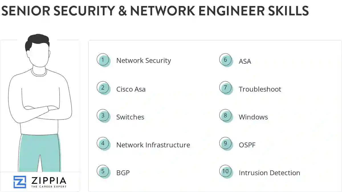 Senior security & network engineer skills