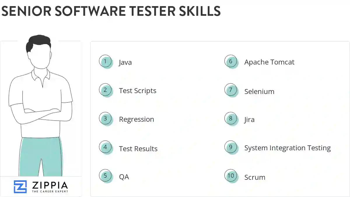 Senior software tester skills