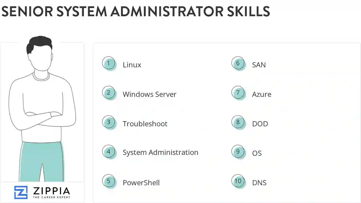 Senior system administrator skills