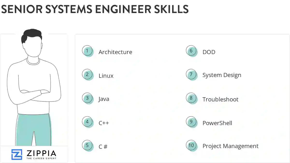 Senior systems engineer skills