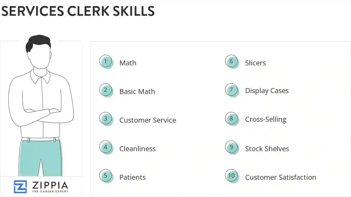 Services clerk skills