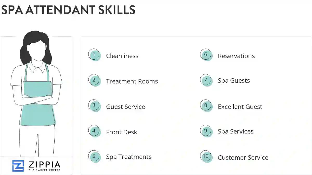 Spa attendant skills