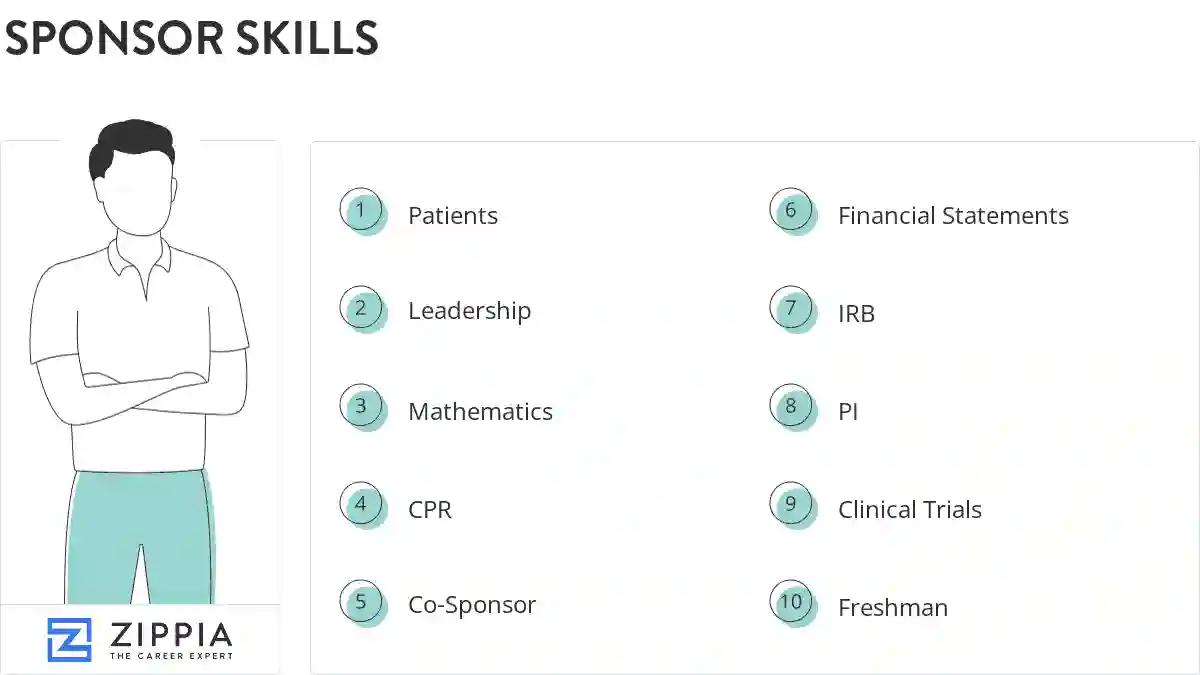 Sponsor skills