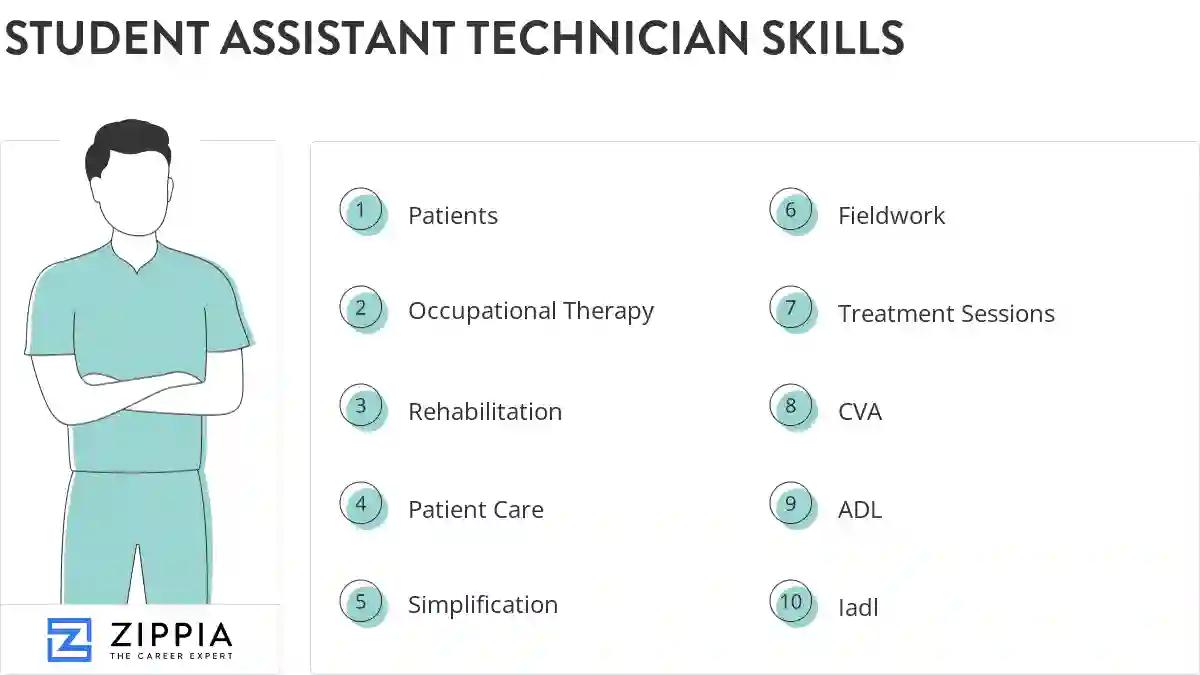 Student assistant technician skills