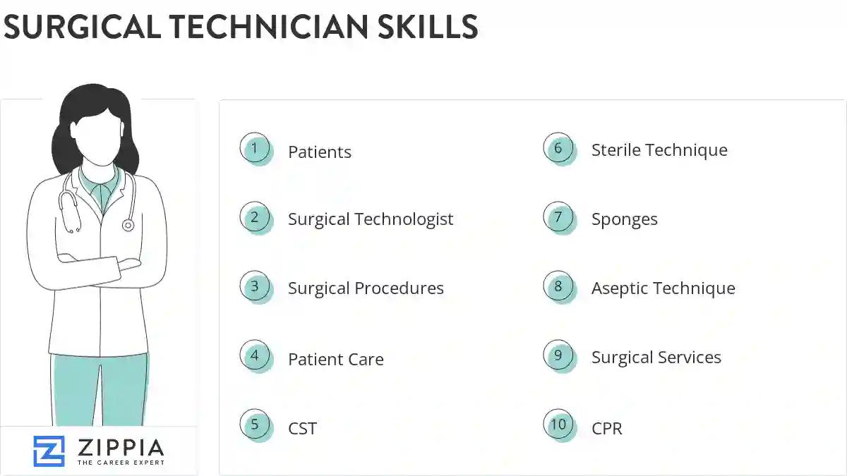 Surgical technician skills