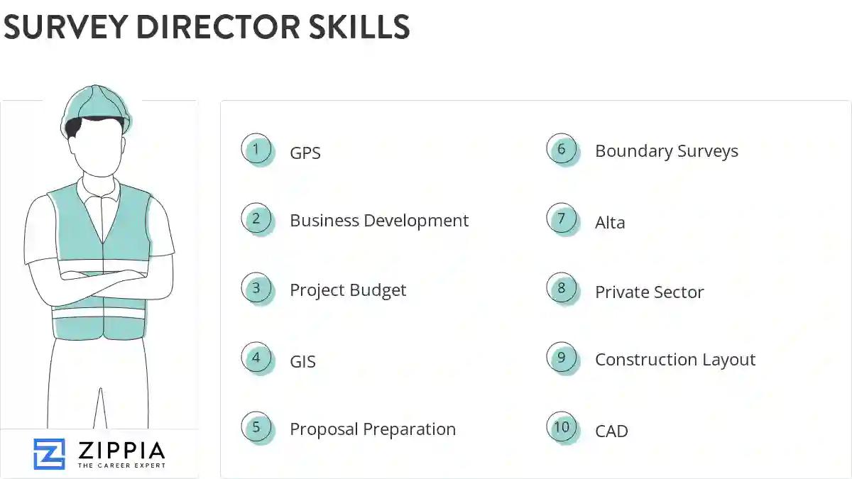 Survey director skills