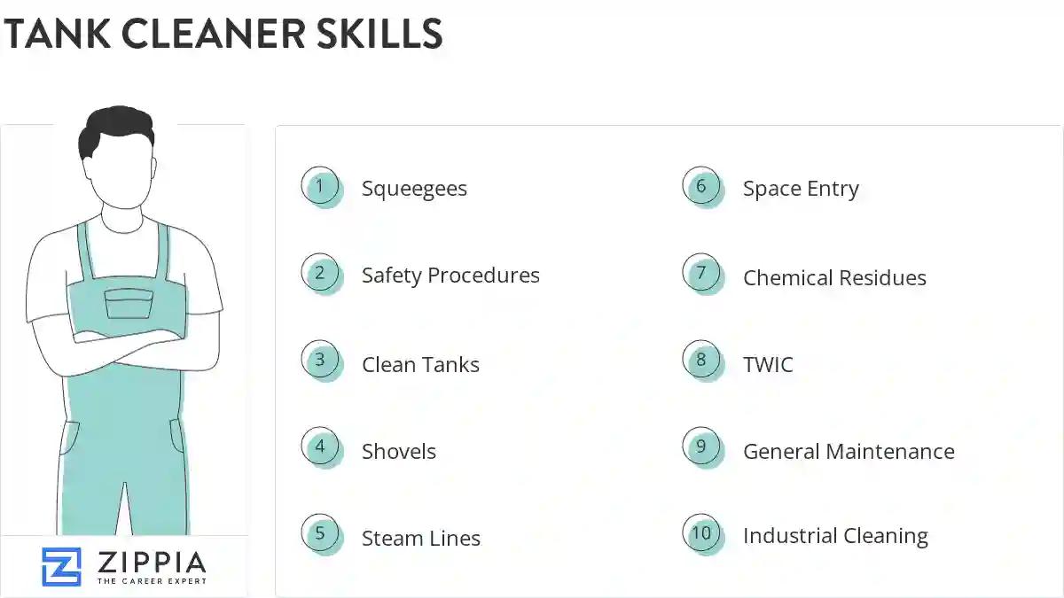 Tank cleaner skills