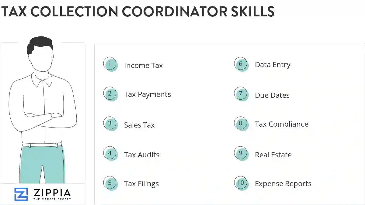 Tax collection coordinator skills