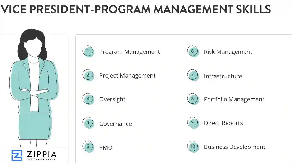 Vice president-program management skills