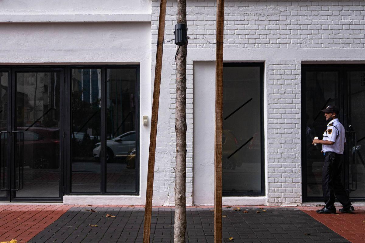 What does a security screener do