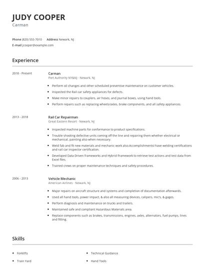Carman Resume