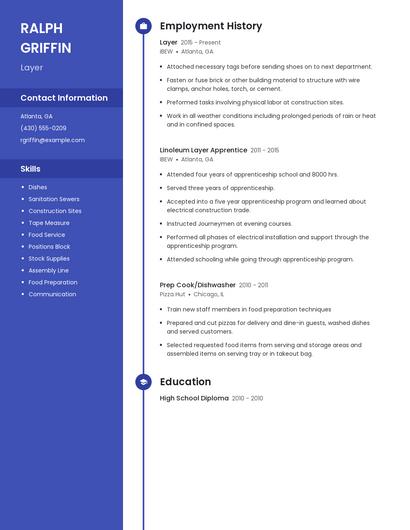 Layer Resume