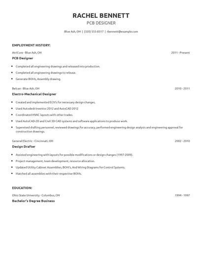 PCB Designer Resume