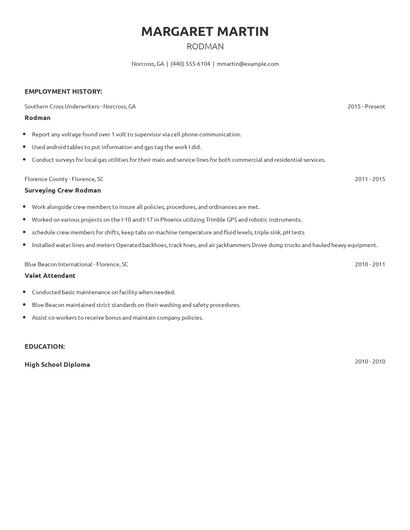 Rodman Resume