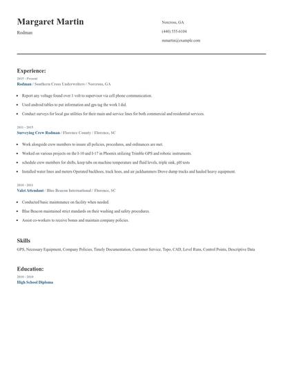 Rodman Resume