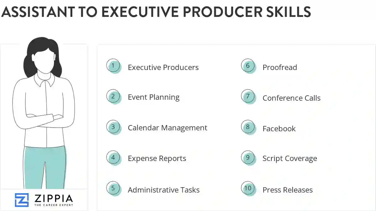 Assistant to executive producer skills