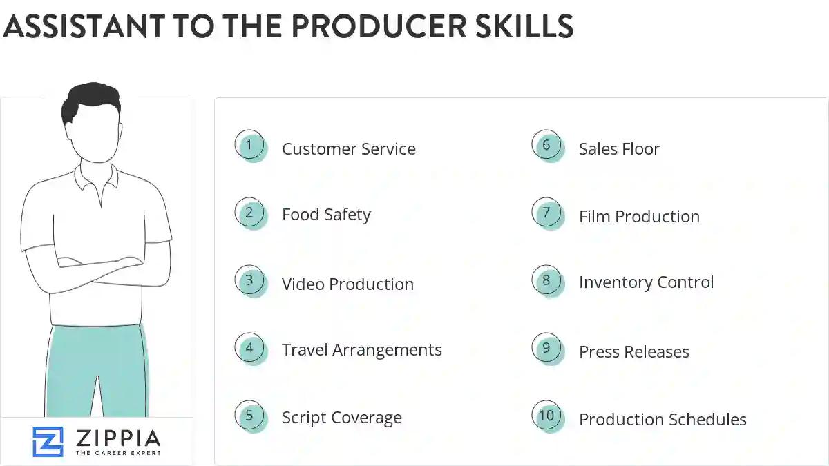 Assistant to the producer skills