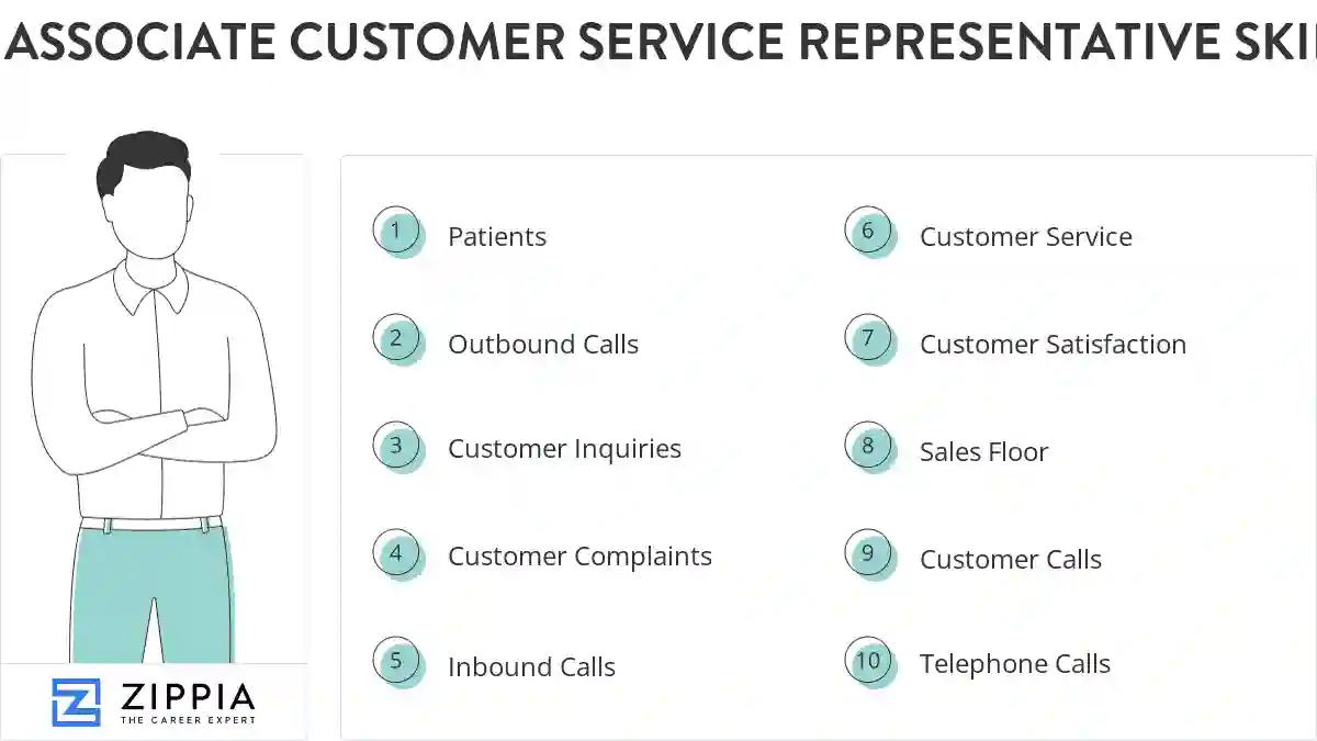 Associate customer service representative skills